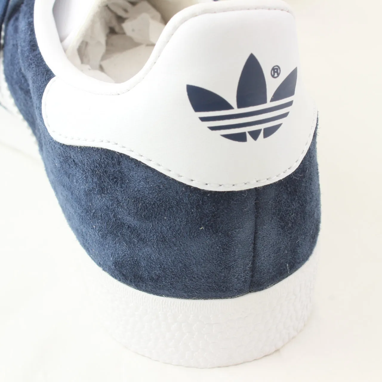 adidas Gazelle Collegiate Navy White Trainers