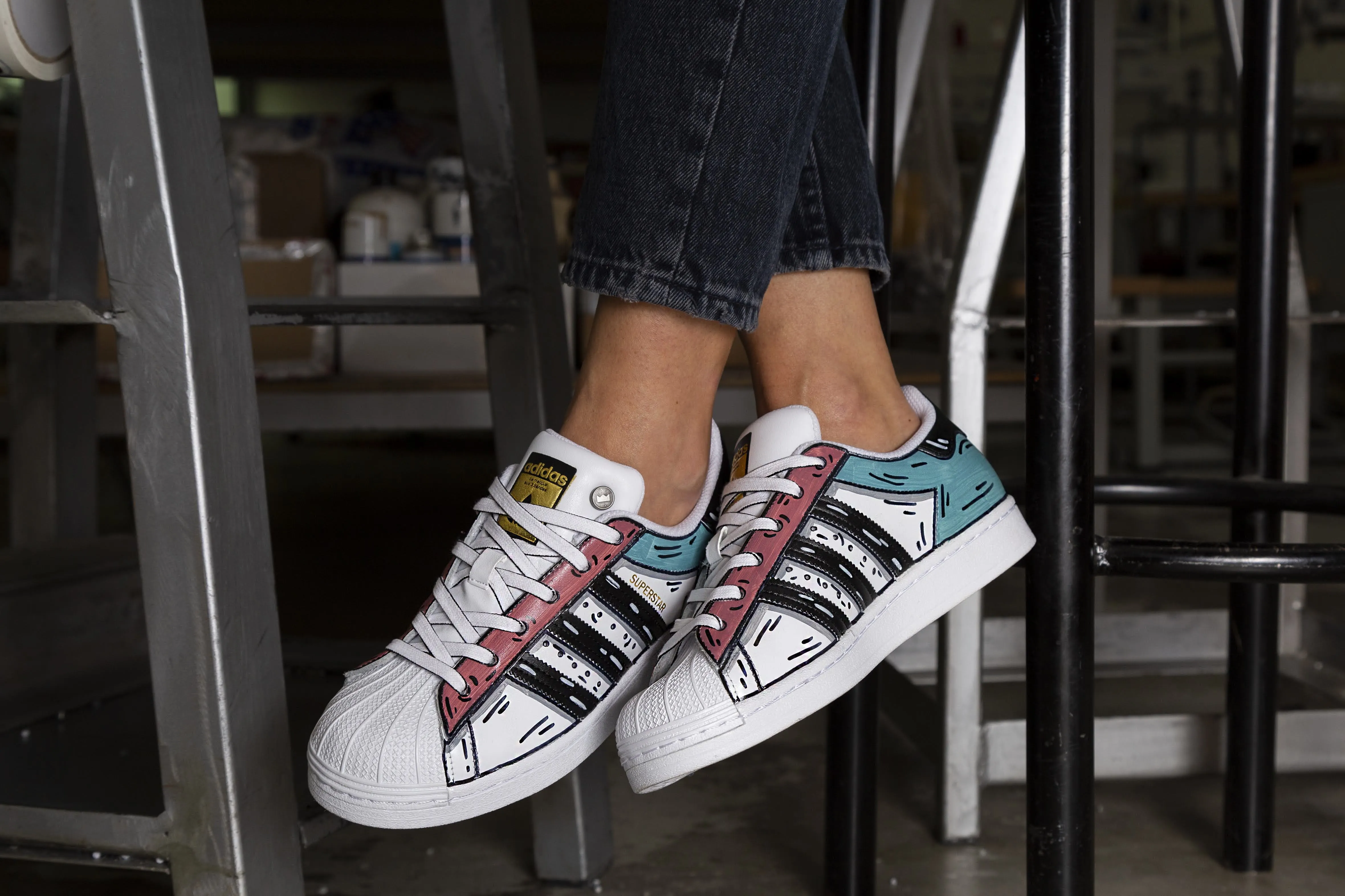 Adidas Superstar Cartoon 2 Colori