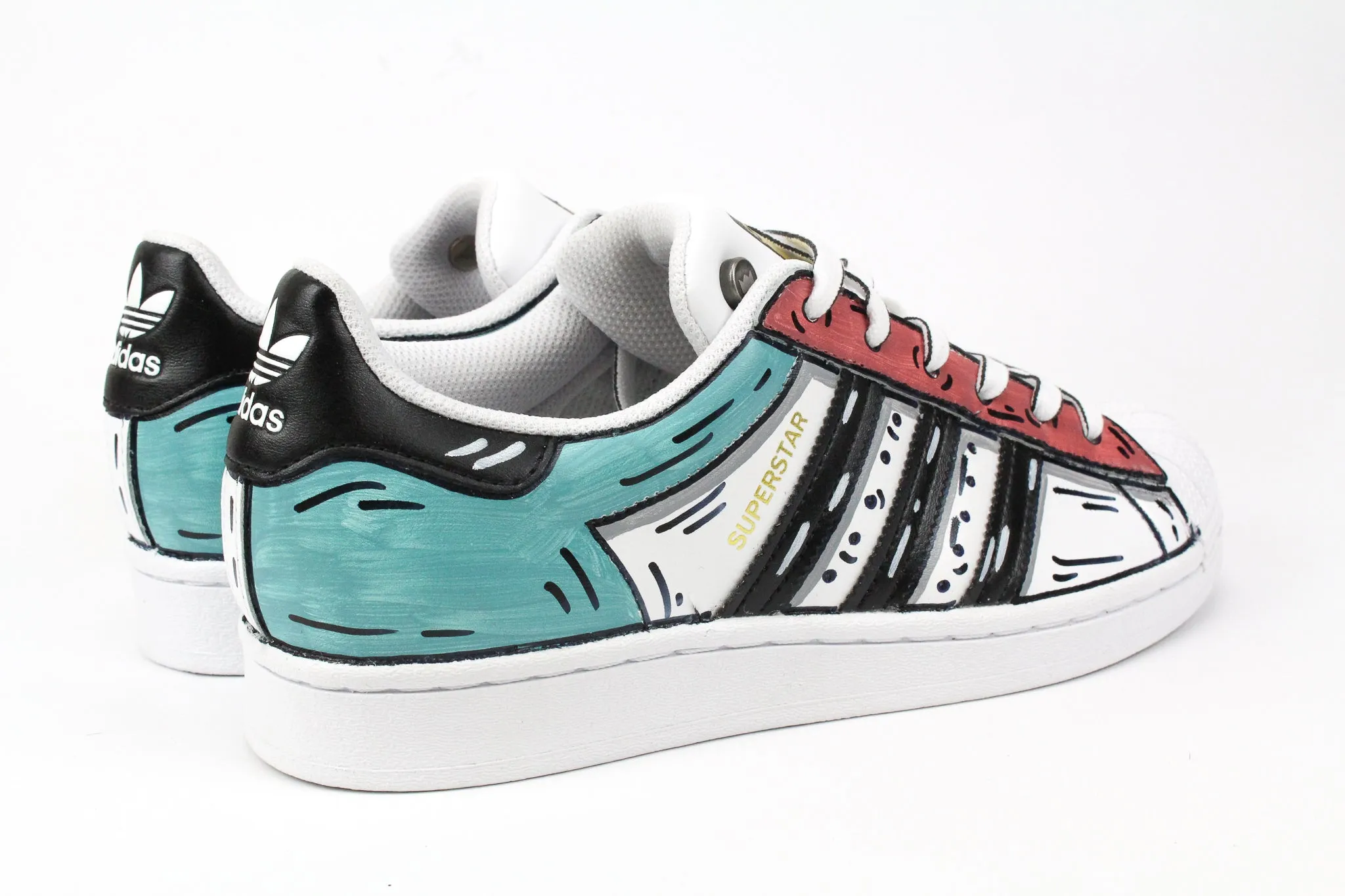 Adidas Superstar Cartoon 2 Colori