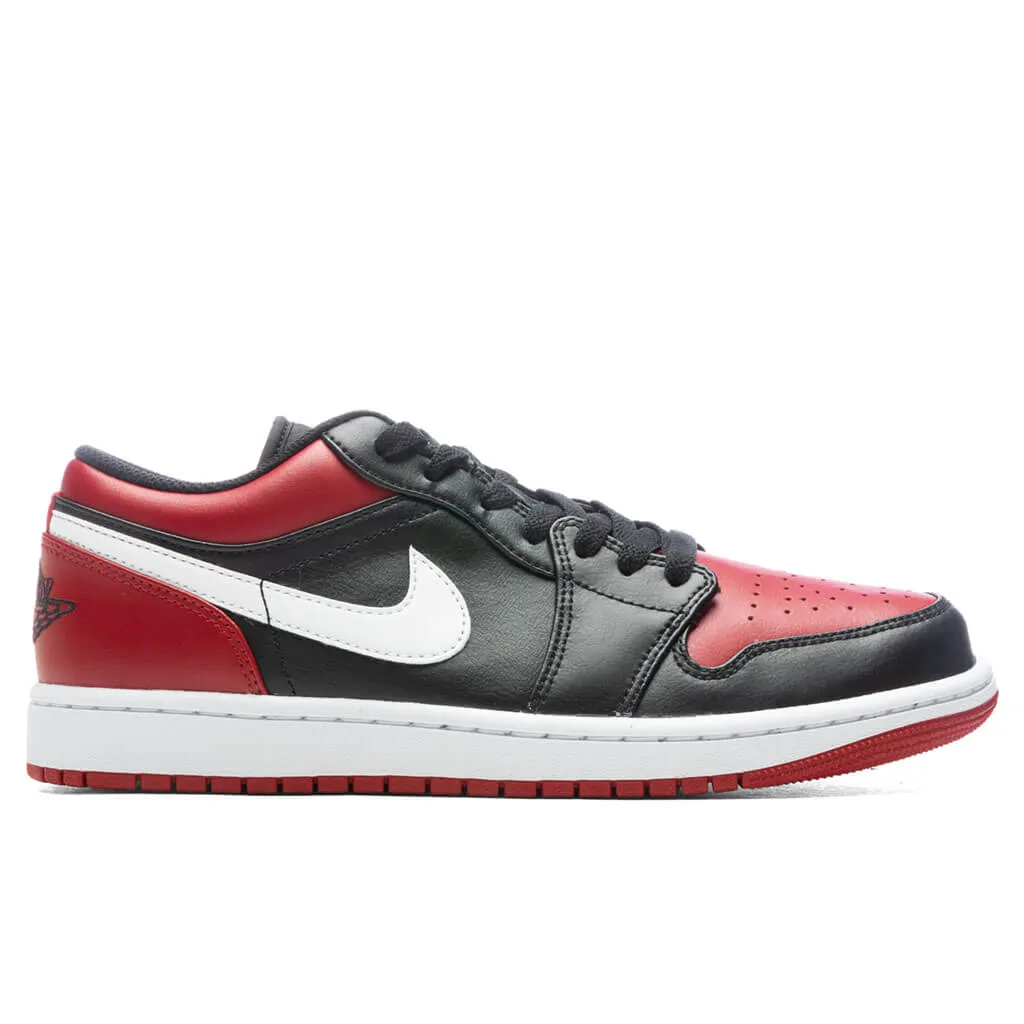 Air Jordan 1 Low - Black/Gym Red/White