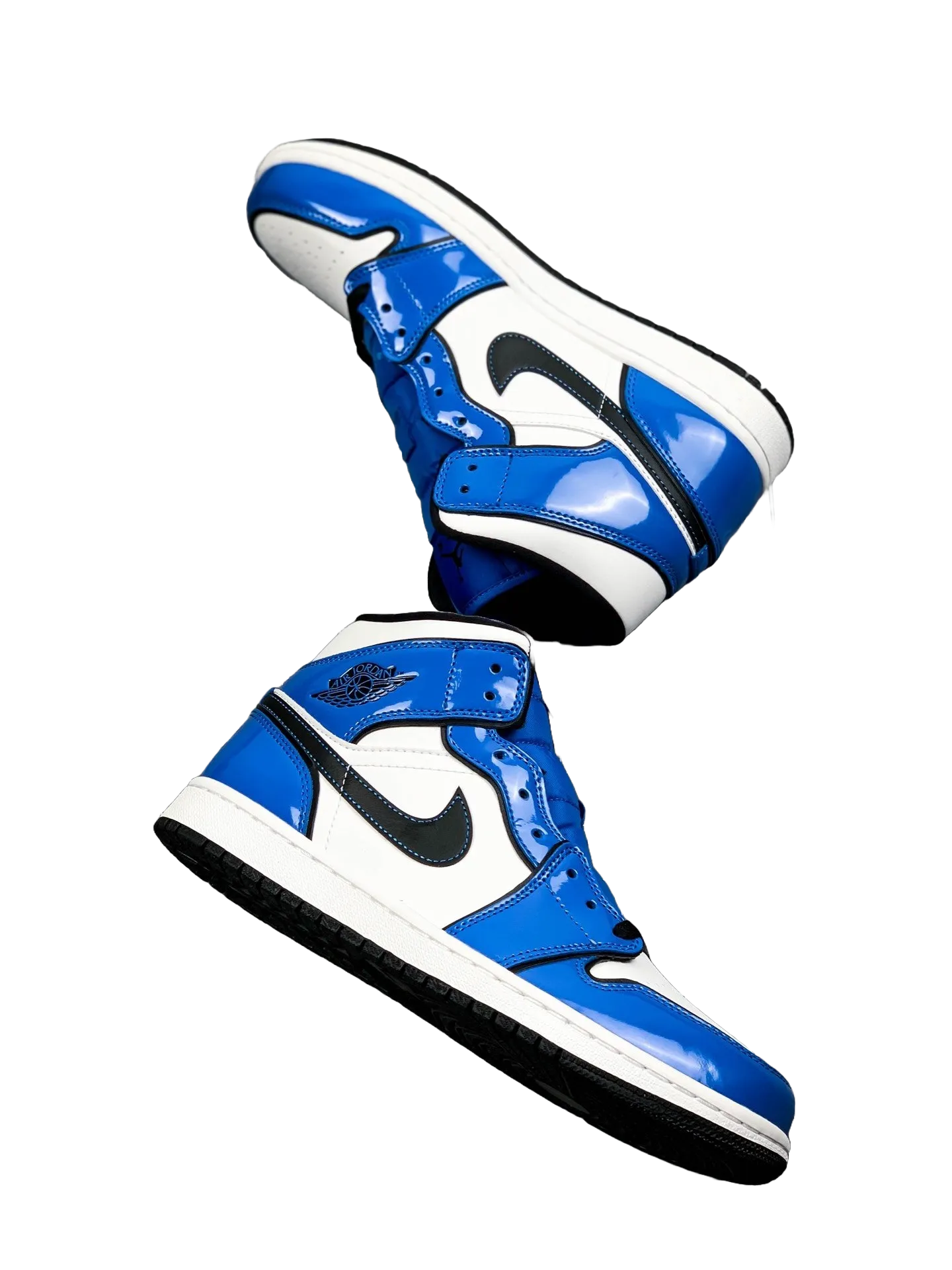 AIR JORDAN 1 MID SE SIGNAL BLUE SIGNAL BLUE/WHITE/BLACK