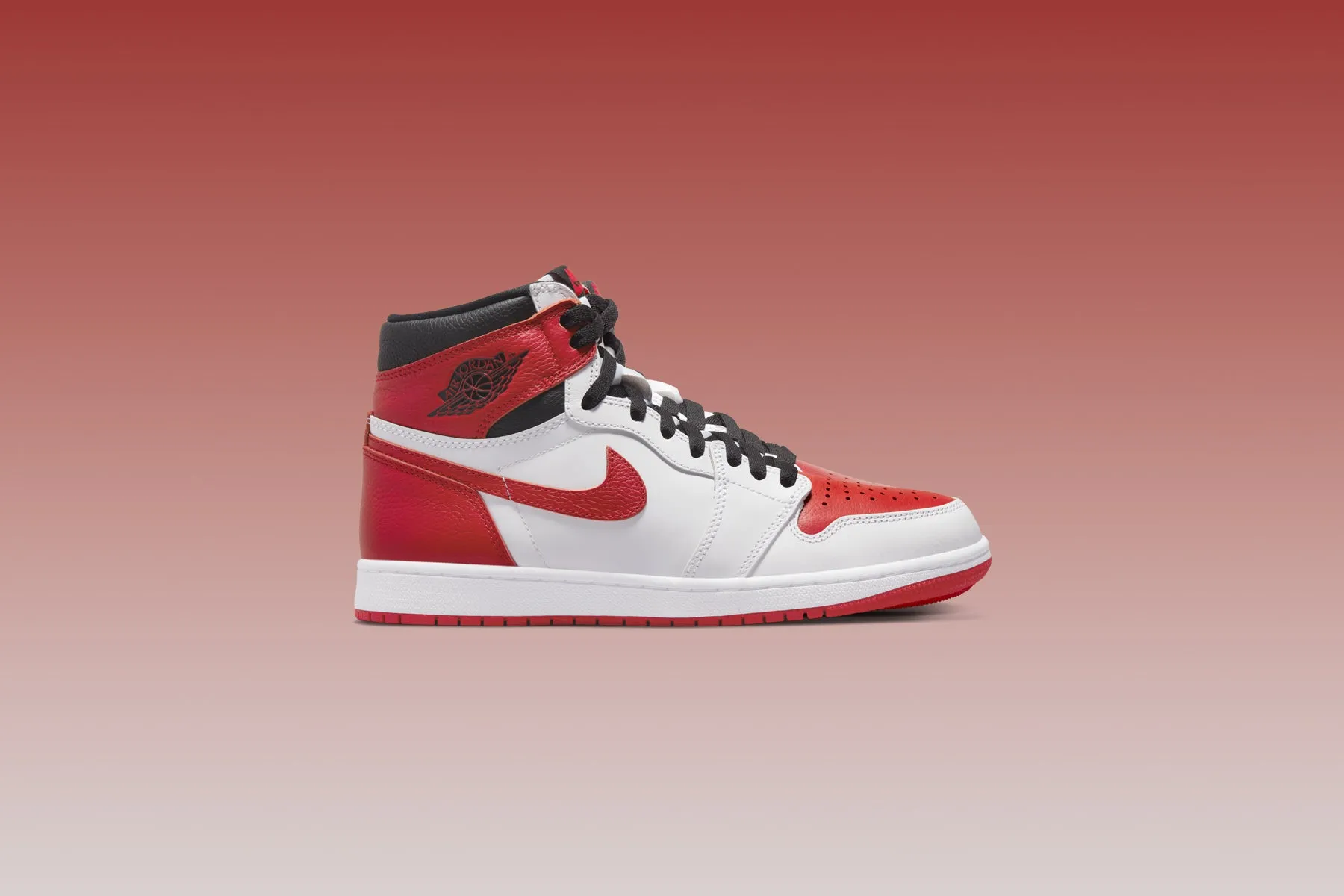 Air Jordan 1 Retro High OG 'Heritage' - White/University Red/Black