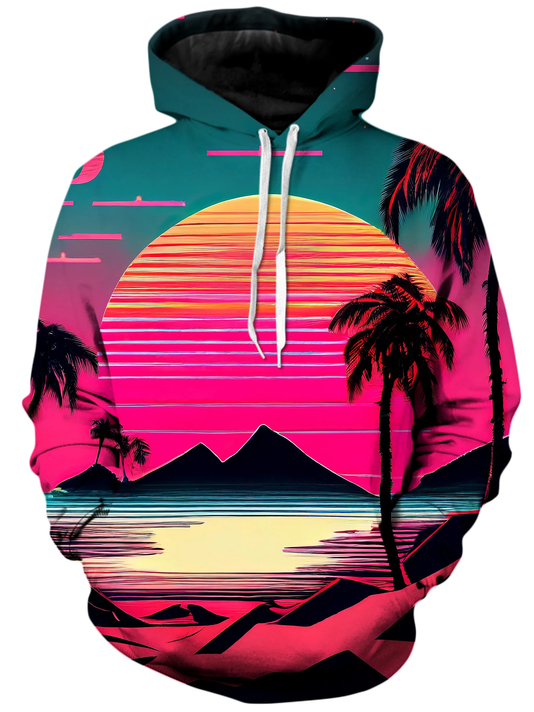 Beach Sunset Hoodie and Leggings Combo