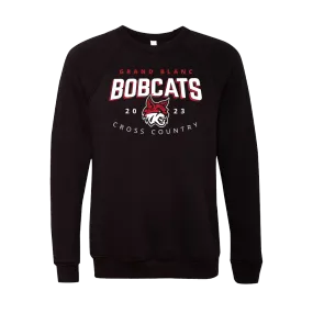 BELLA+CANVAS Unisex Sponge Fleece Raglan Sweatshirt - BOBCATS 2023