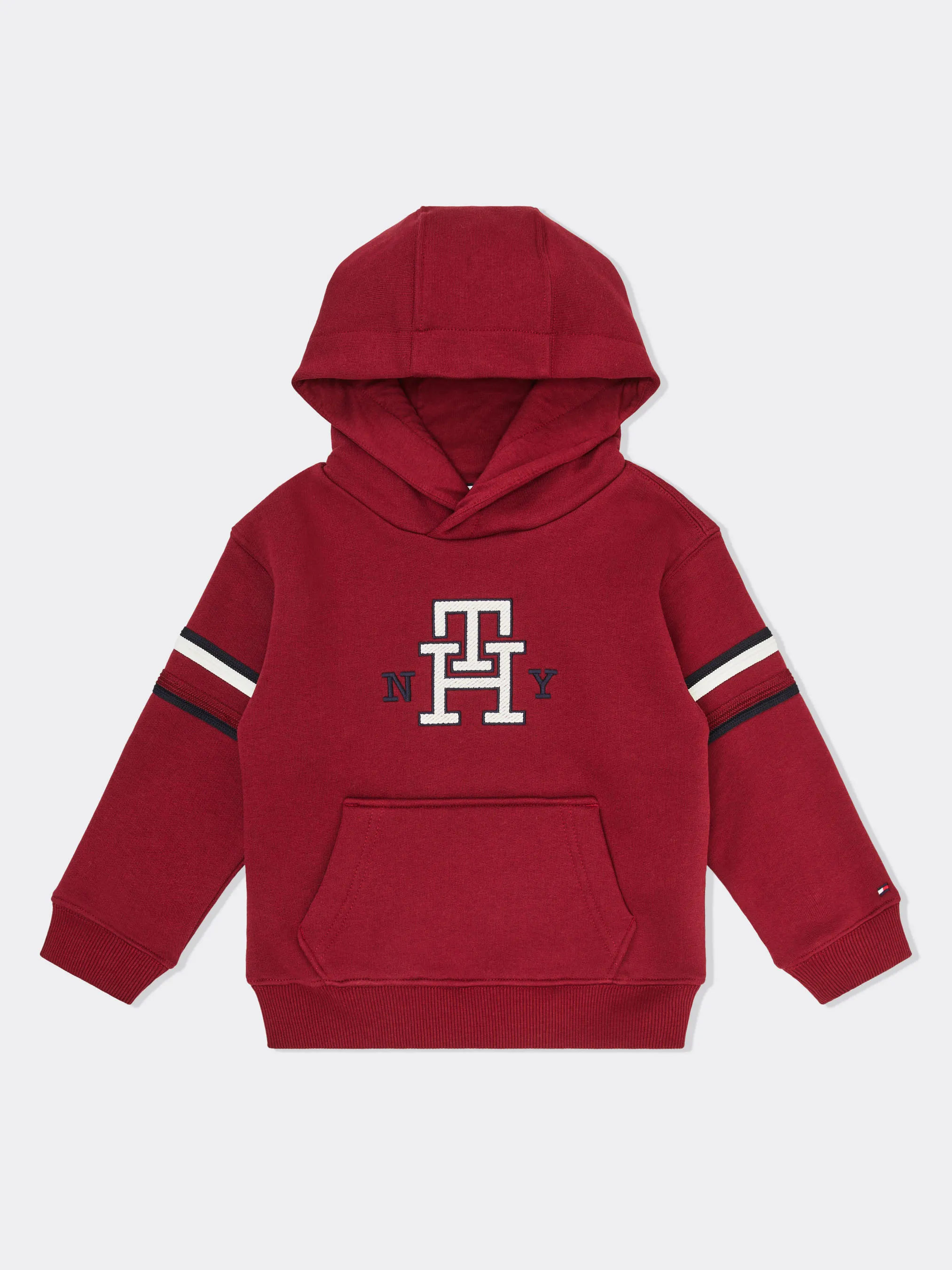 Boys 3-7 Global Stripe TH Monogram Hoodie | Sweatshirts & Hoodies | Tommy Kids