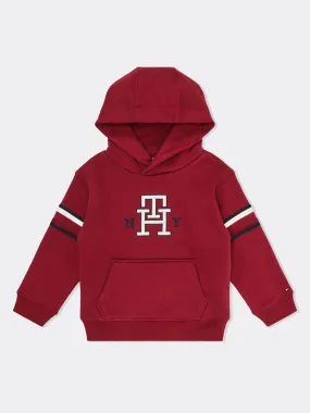 Boys 3-7 Global Stripe TH Monogram Hoodie | Sweatshirts & Hoodies | Tommy Kids