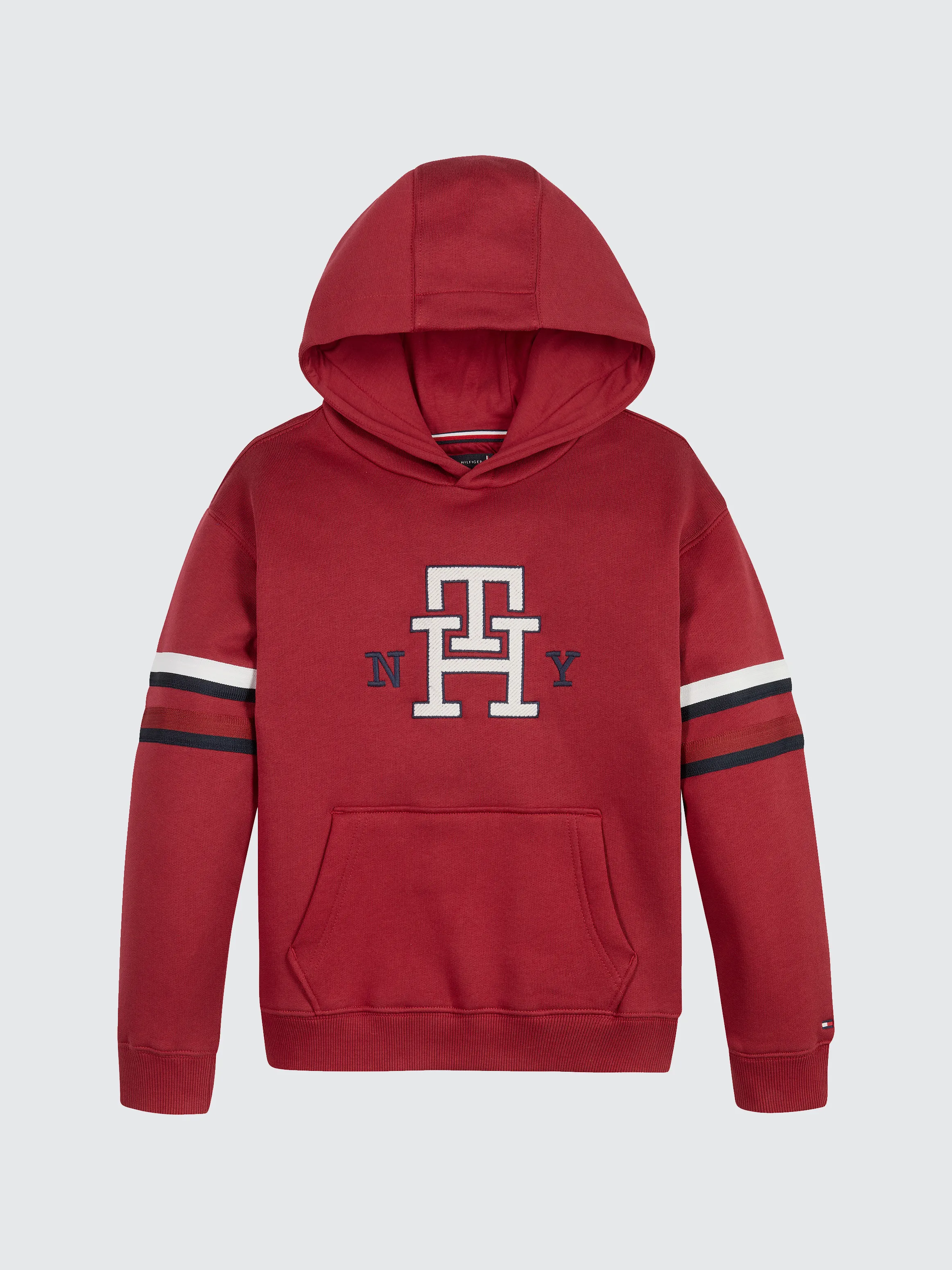 Boys 3-7 Global Stripe TH Monogram Hoodie | Sweatshirts & Hoodies | Tommy Kids