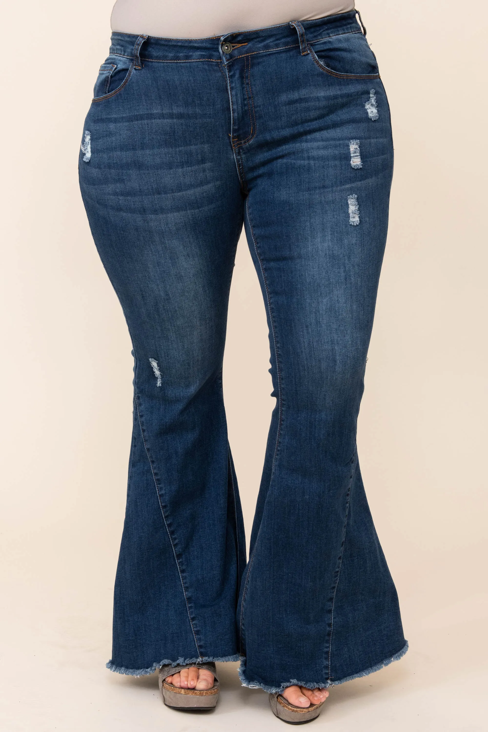 Bright Smile Jeans, Medium Wash