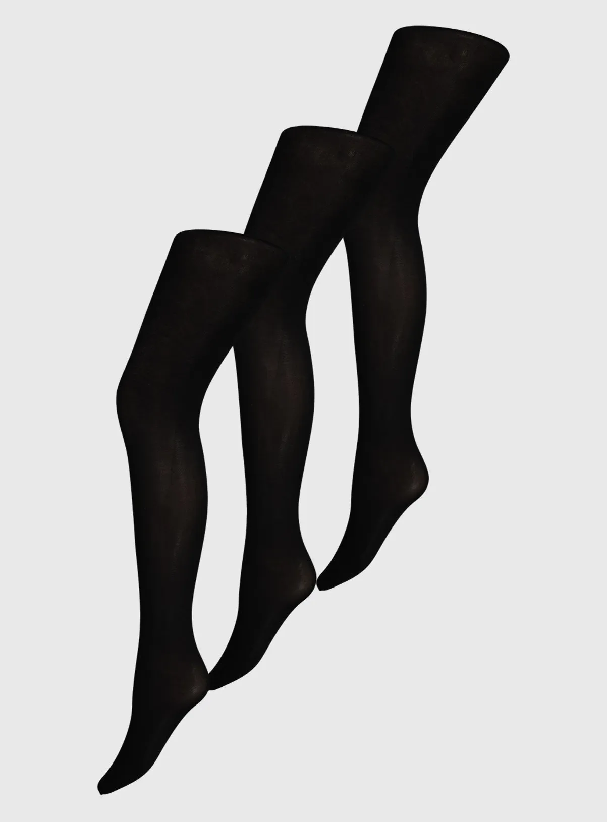 Buy Black 80 Denier Opaque Tights 3 Pack XL | Tights | Tu