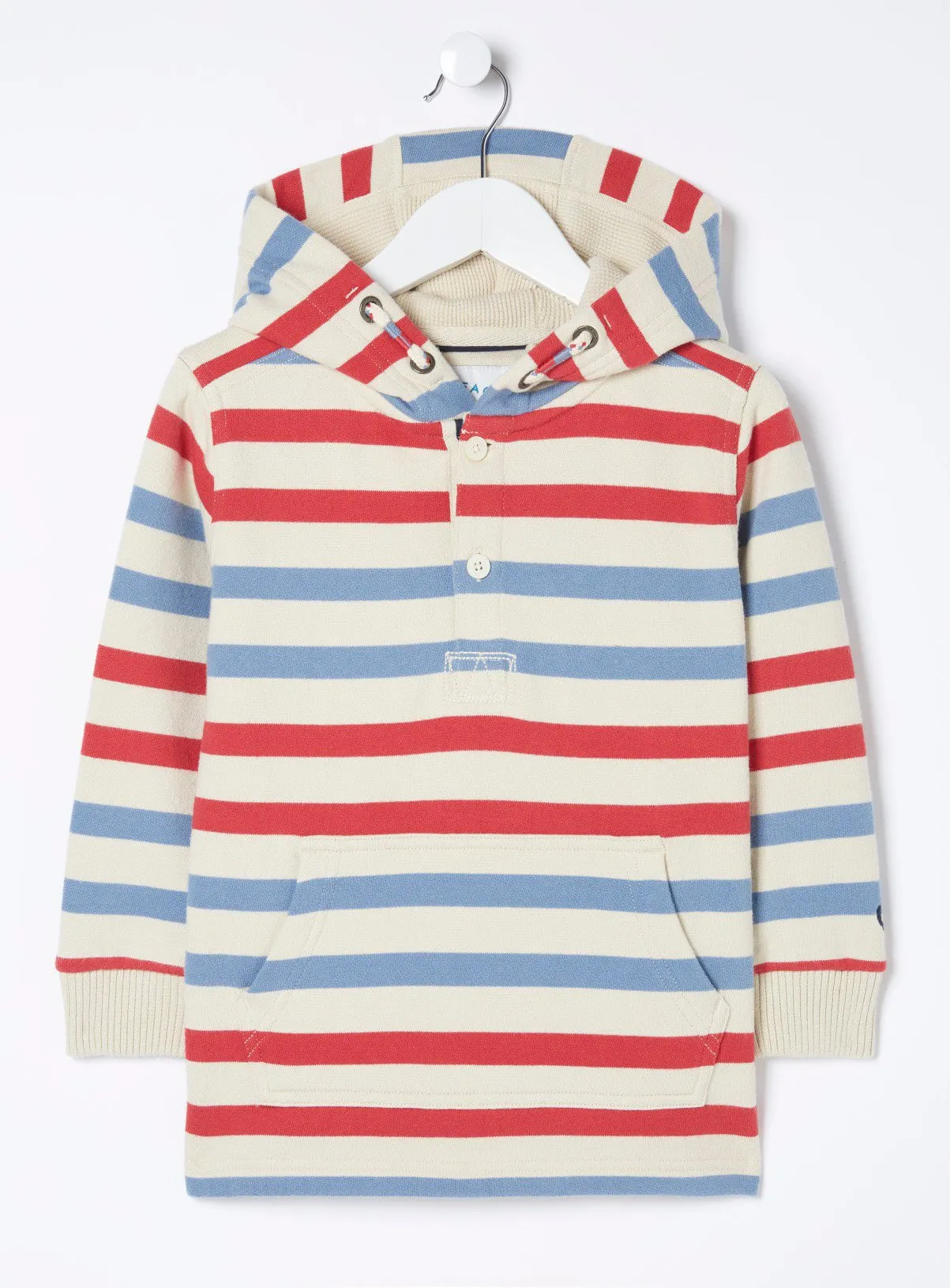 Buy FATFACE Stripe Half Neck Hoodie 3-4 Years | Jumpers and hoodies | Tu