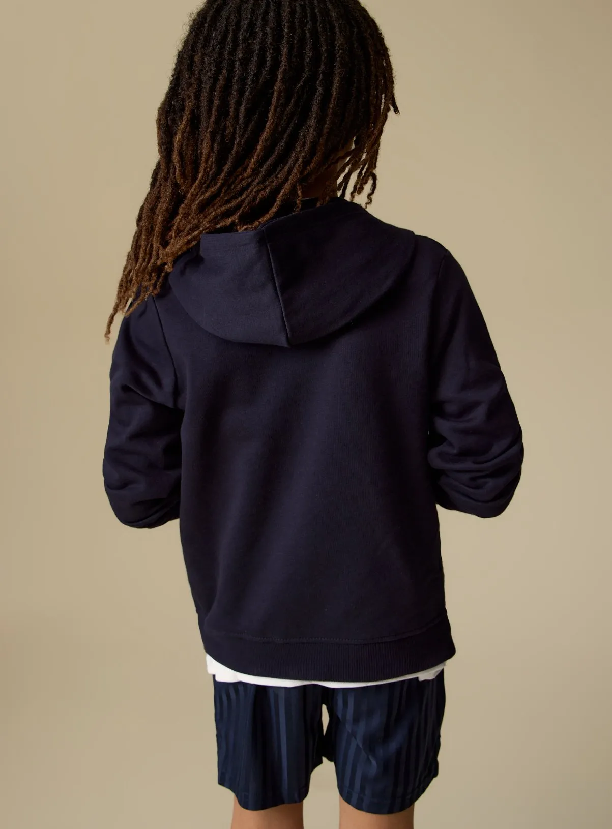 Buy Navy Zip-Through Hoodie 5 years | Jumpers and hoodies | Tu