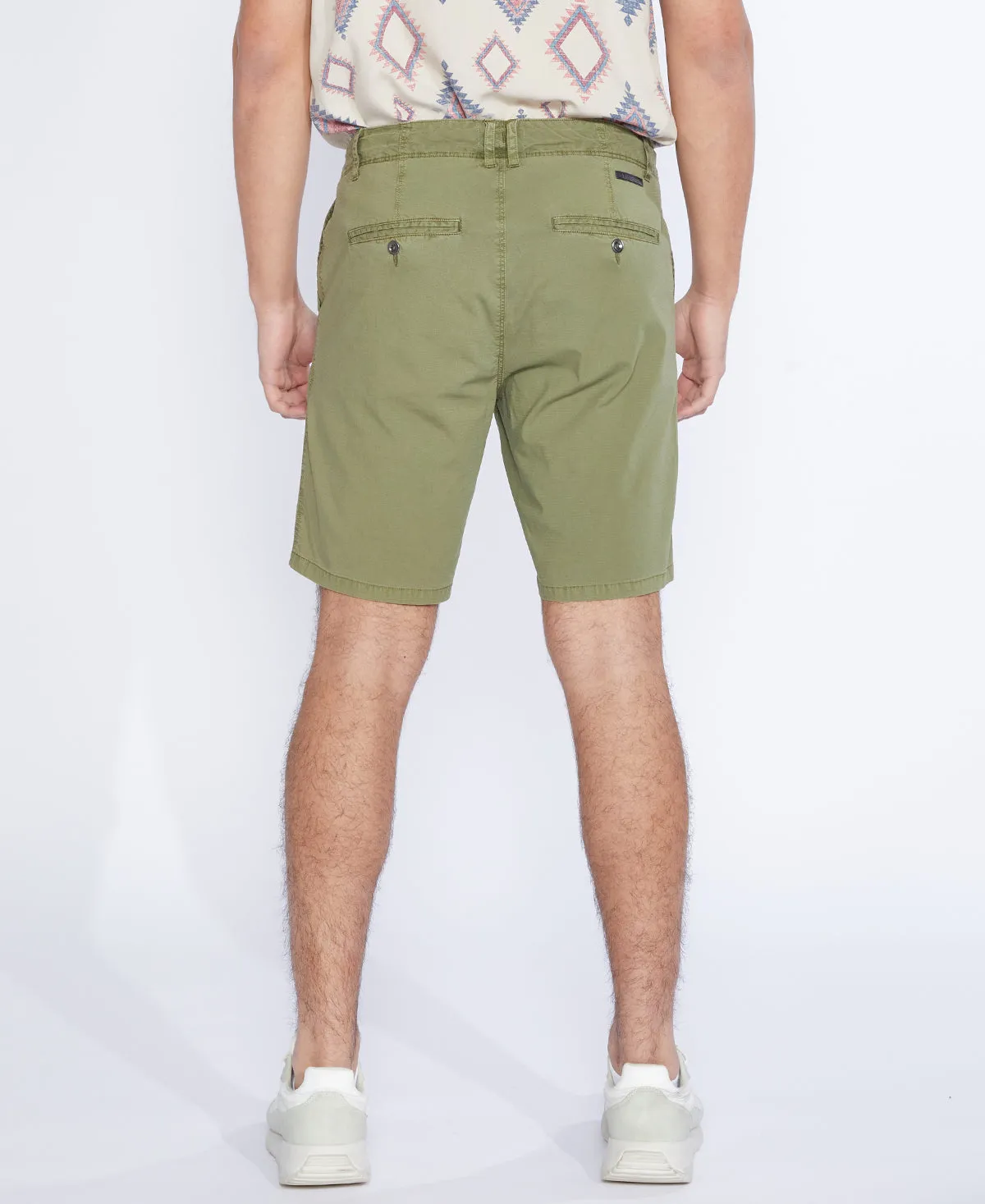 Campus Stretch Ripstop Shorts (Light Olive)