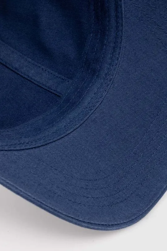 Carhartt WIP cotton baseball cap Madison Logo Cap navy blue color smooth I023750.22TXX