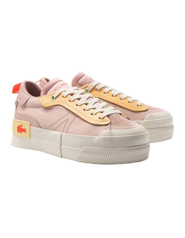 Carnaby Platform Leather Sneaker in Pink