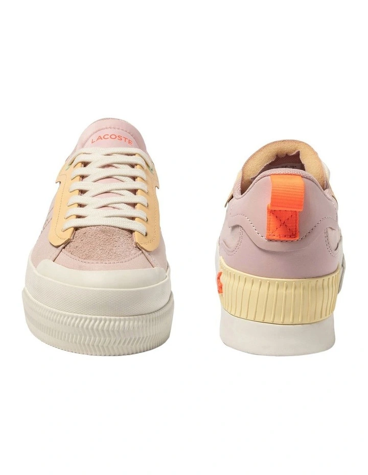 Carnaby Platform Leather Sneaker in Pink