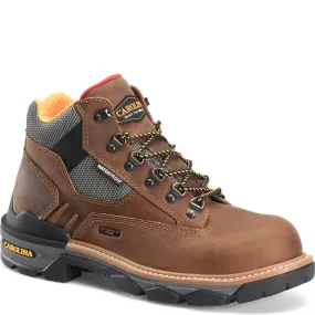 CAROLINA CONSTRUCTOR 5 COMPOSITE TOE WATERPROOF WORK BOOT SIZE 11.5D BROWN