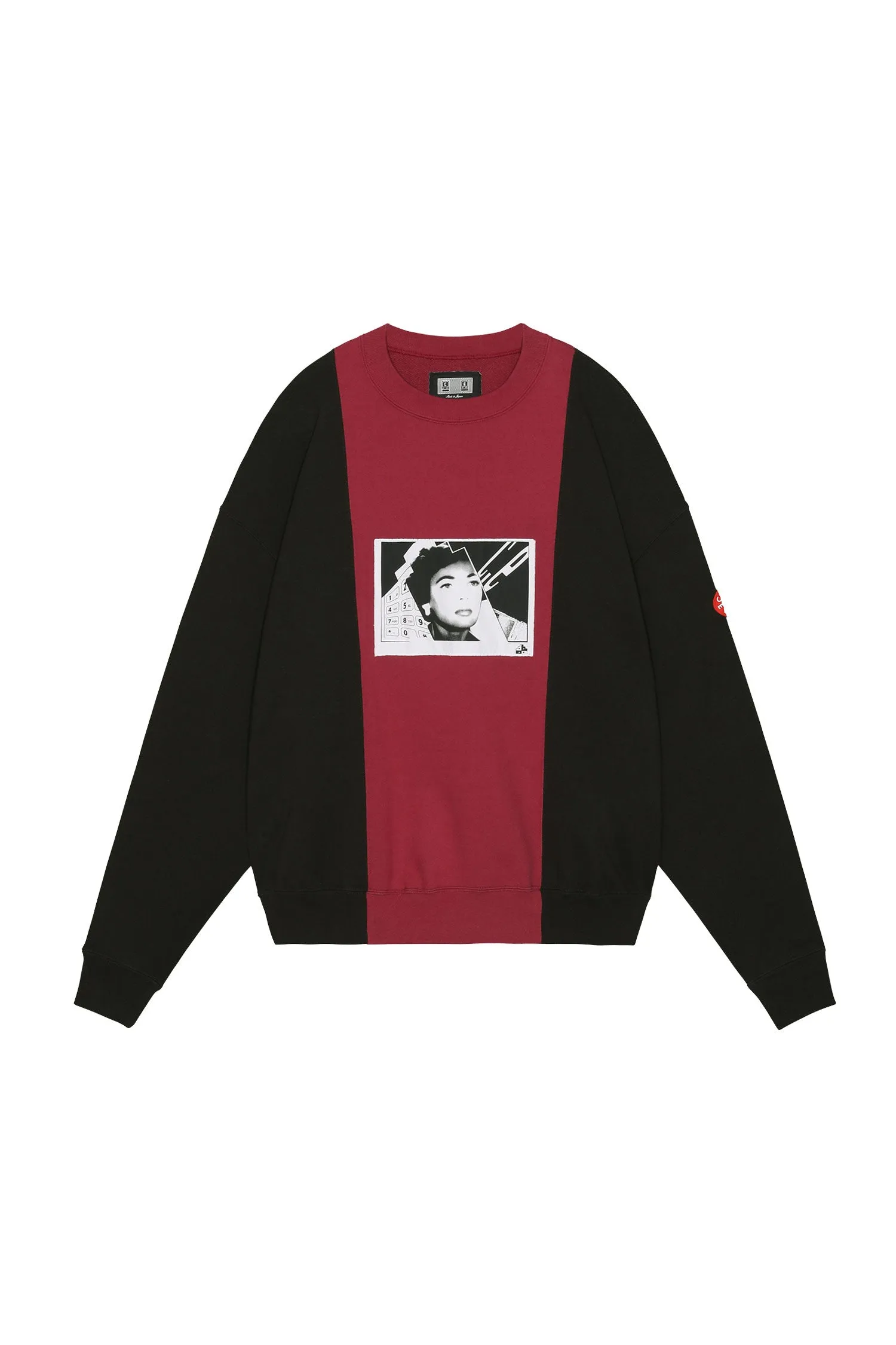 CAV EMPT - PANELED TWO TONE CREW NECK