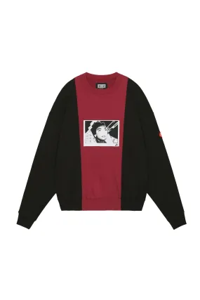 CAV EMPT - PANELED TWO TONE CREW NECK