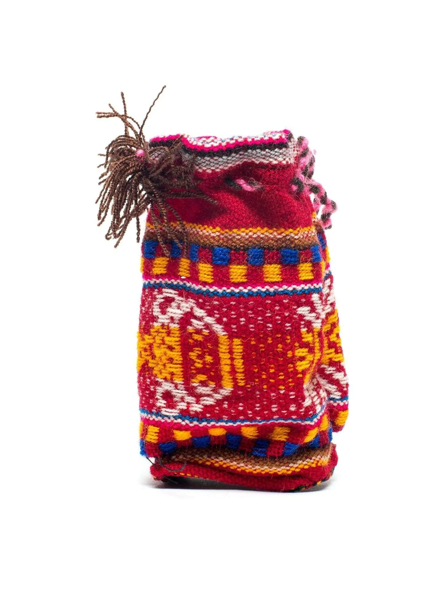 Colorful Peruvian Drawstring Bag - Small