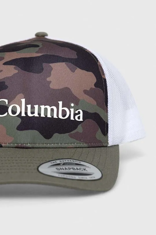 Columbia baseball cap green color