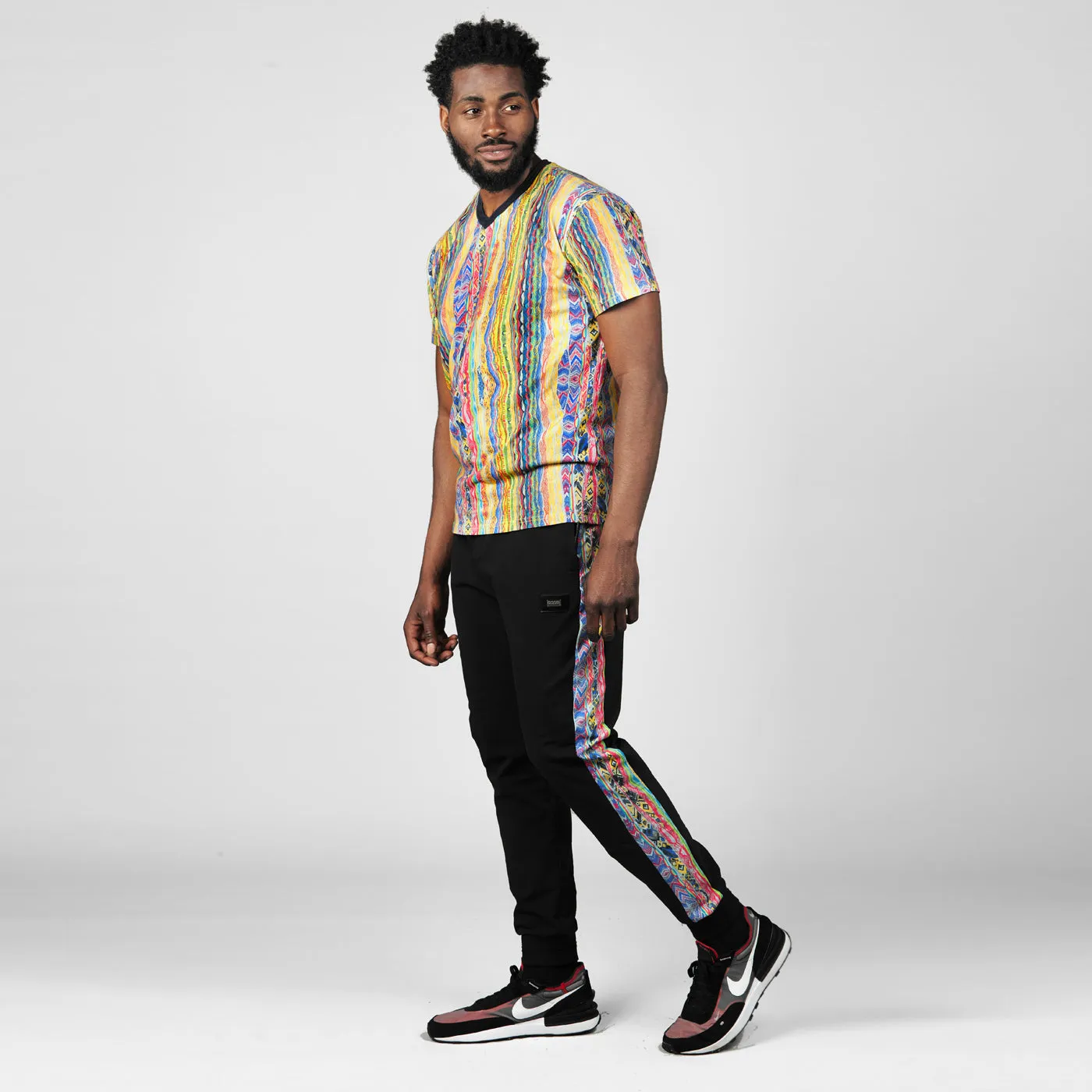 COOGI Tribute All-Over V-Neck Tee