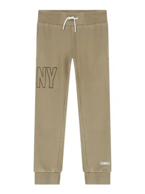 Dkny Trackpants Logo Beige