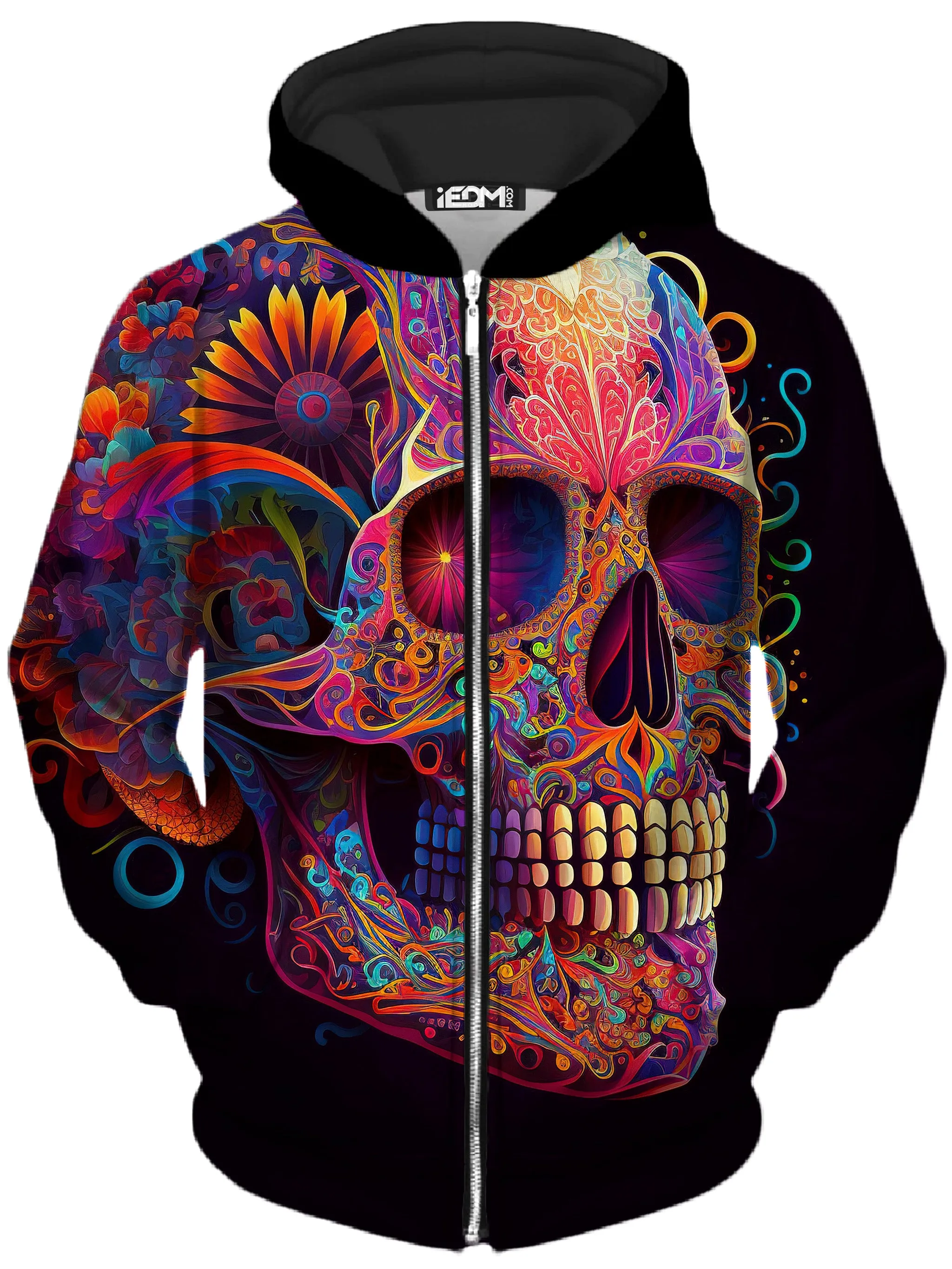 DOTD Skull Zip-Up Hoodie and Leggings Combo