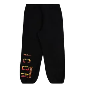 Dsquared2 Trackpants Icon Tropical Black