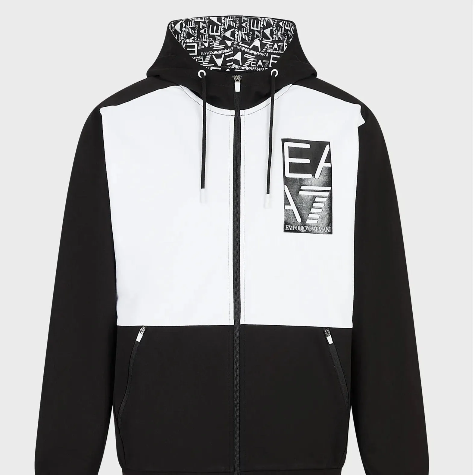 EA7 Graphic Hooded Sweatshirt