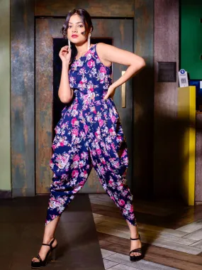 Elasticated Ethnic Dhoti Jumpsuit