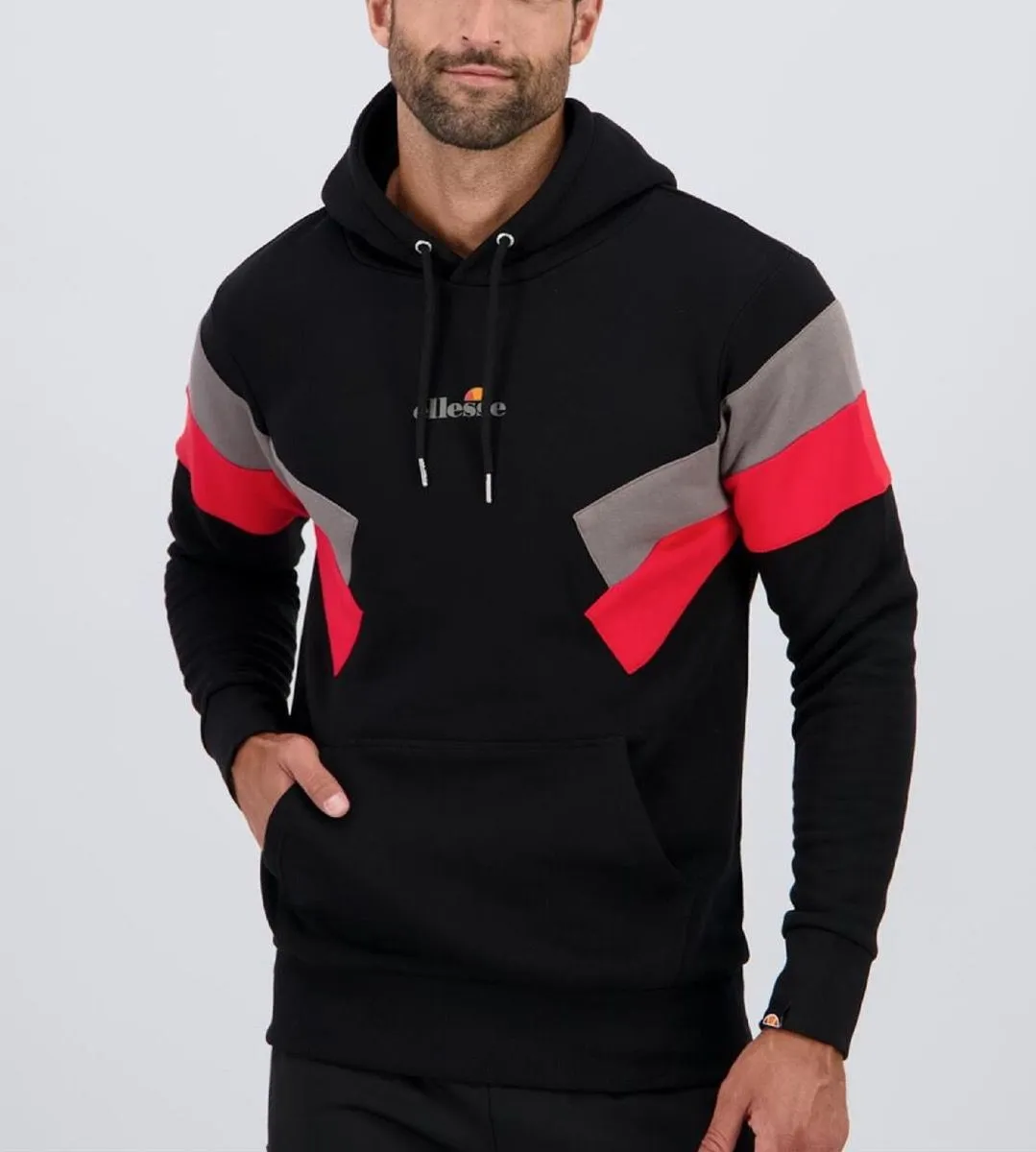 Ellesse Sallas Overhead Hooded Sweatshirts Black