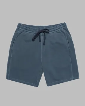 Far Afield Track Shorts Blue Night