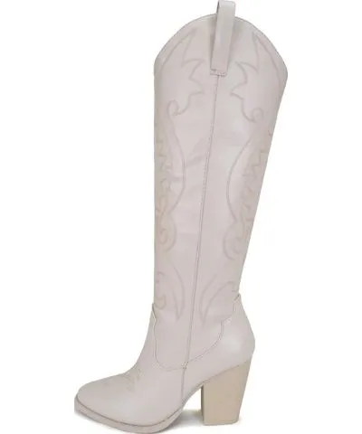 Fortune Dynamic Women's Accidentally In Love Western Boots In Bone