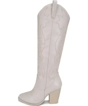 Fortune Dynamic Women's Accidentally In Love Western Boots In Bone