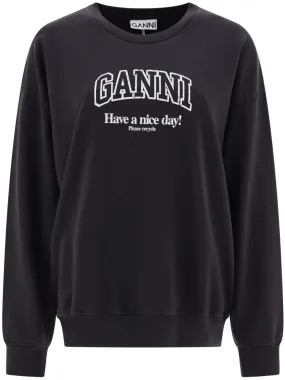 Ganni Sweaters Grey