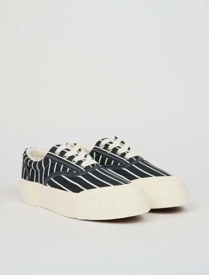 Good News Opal Stripe Trainer Navy