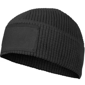 HELIKON-TEX RANGE BEANIE CAP - GRID FLEECE - BLACK