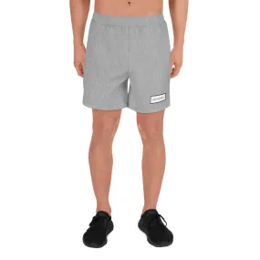 HIDDEN MONOGRAM SPORT SHORTS - LIGHT GREY