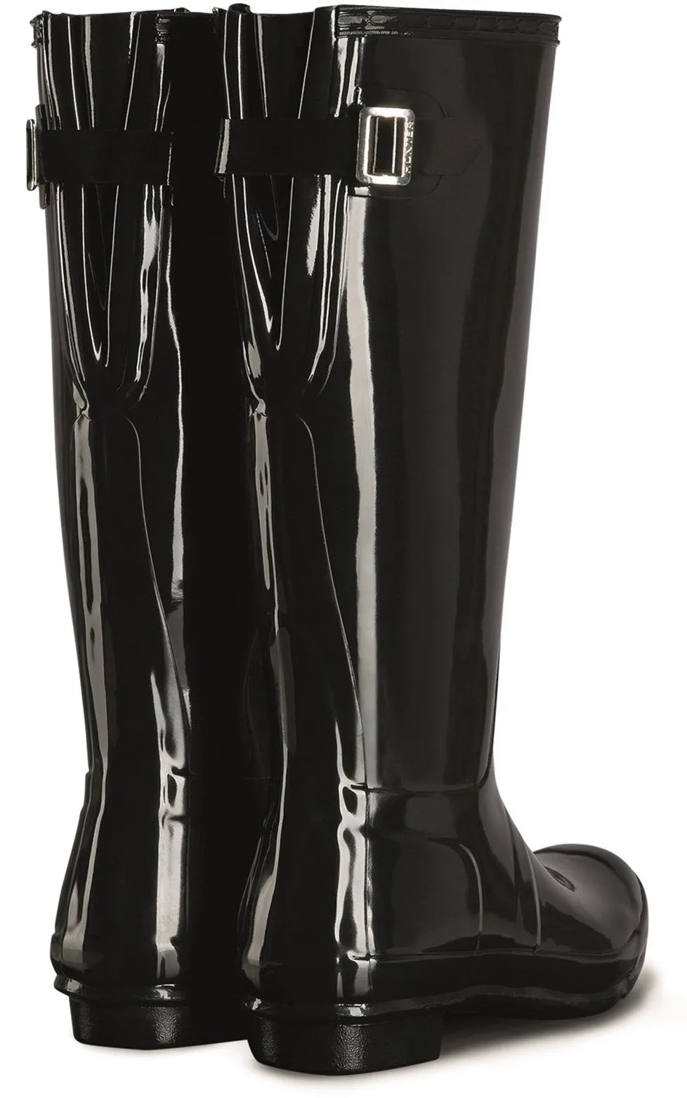 Hunter Original Tall Back Adjustable Womens Wellington Boot