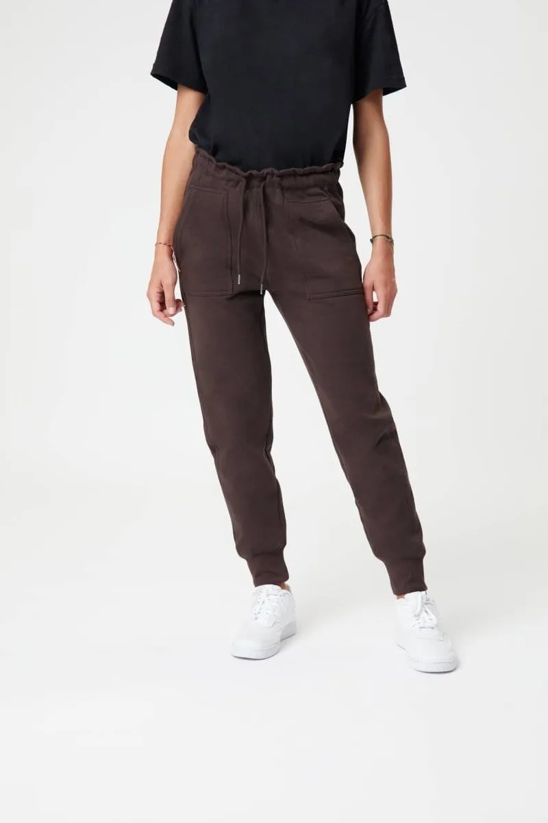 INSPORT WOMEN'S CARLA COFFEE TRACKPANTS