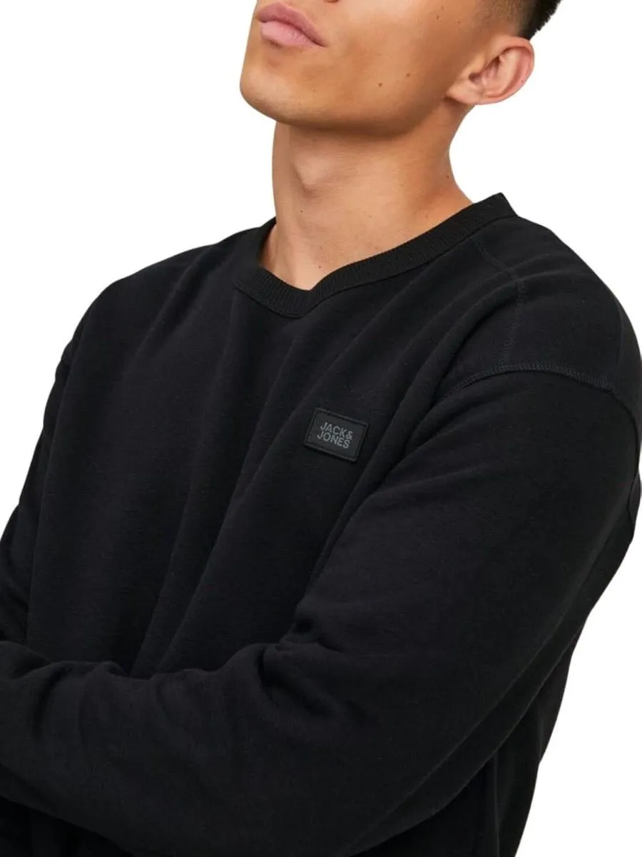 Jack & Jones Core Classic Crew Neck Sweatshirts Black