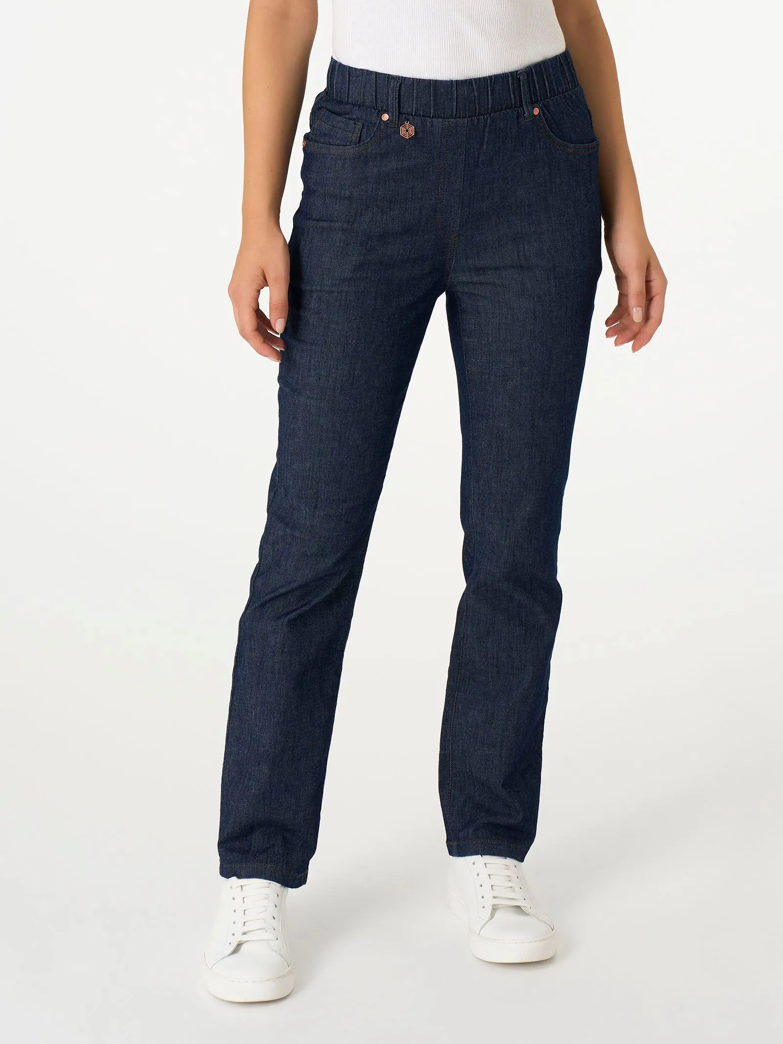 Jeans a gamba dritta in Light Denim - Jeans