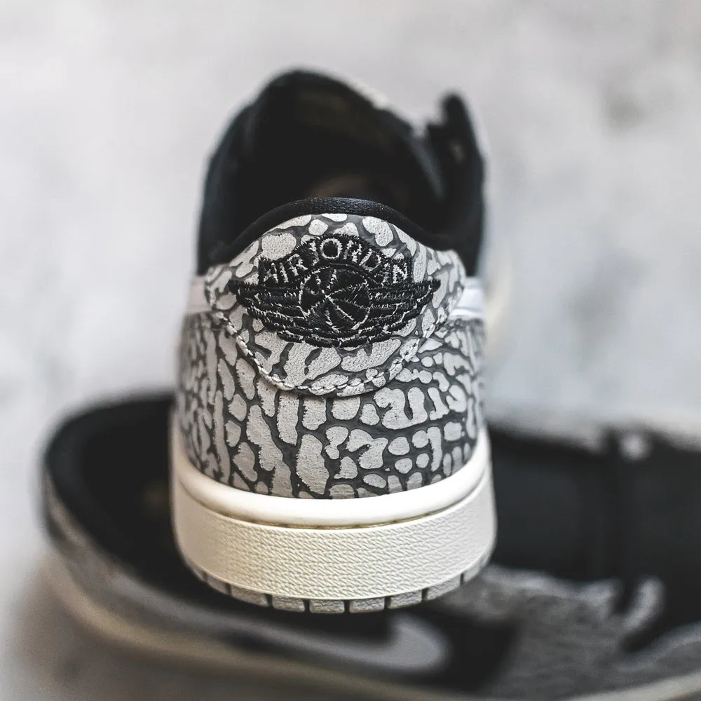 Jordan 1 Retro Low OG Black Cement