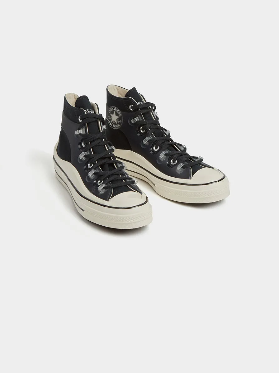 Kim Jones Chuck 70 Utility Wave Hi, Black / Egret