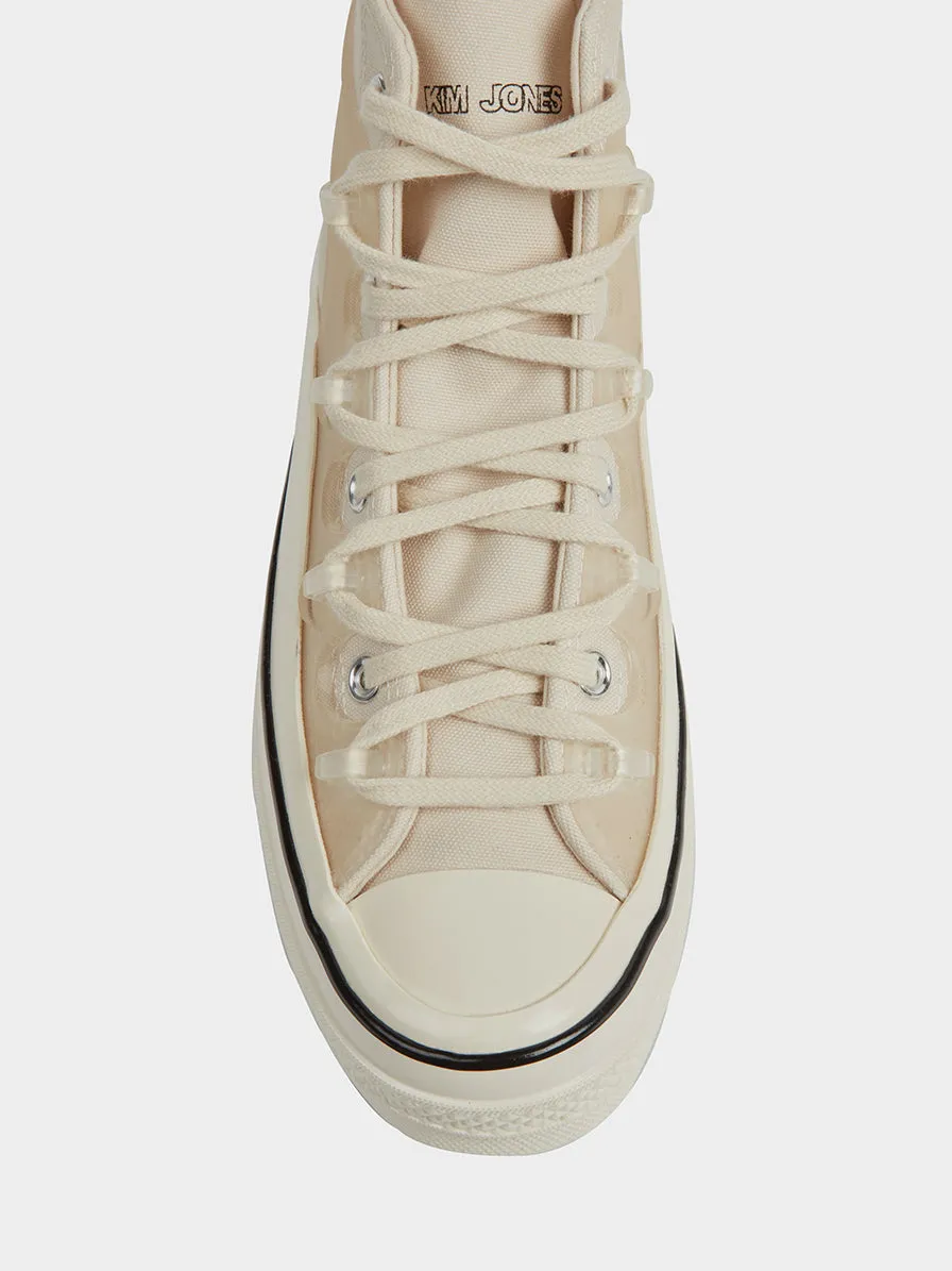 Kim Jones Chuck 70 Utility Wave Hi, Natural / Ivory