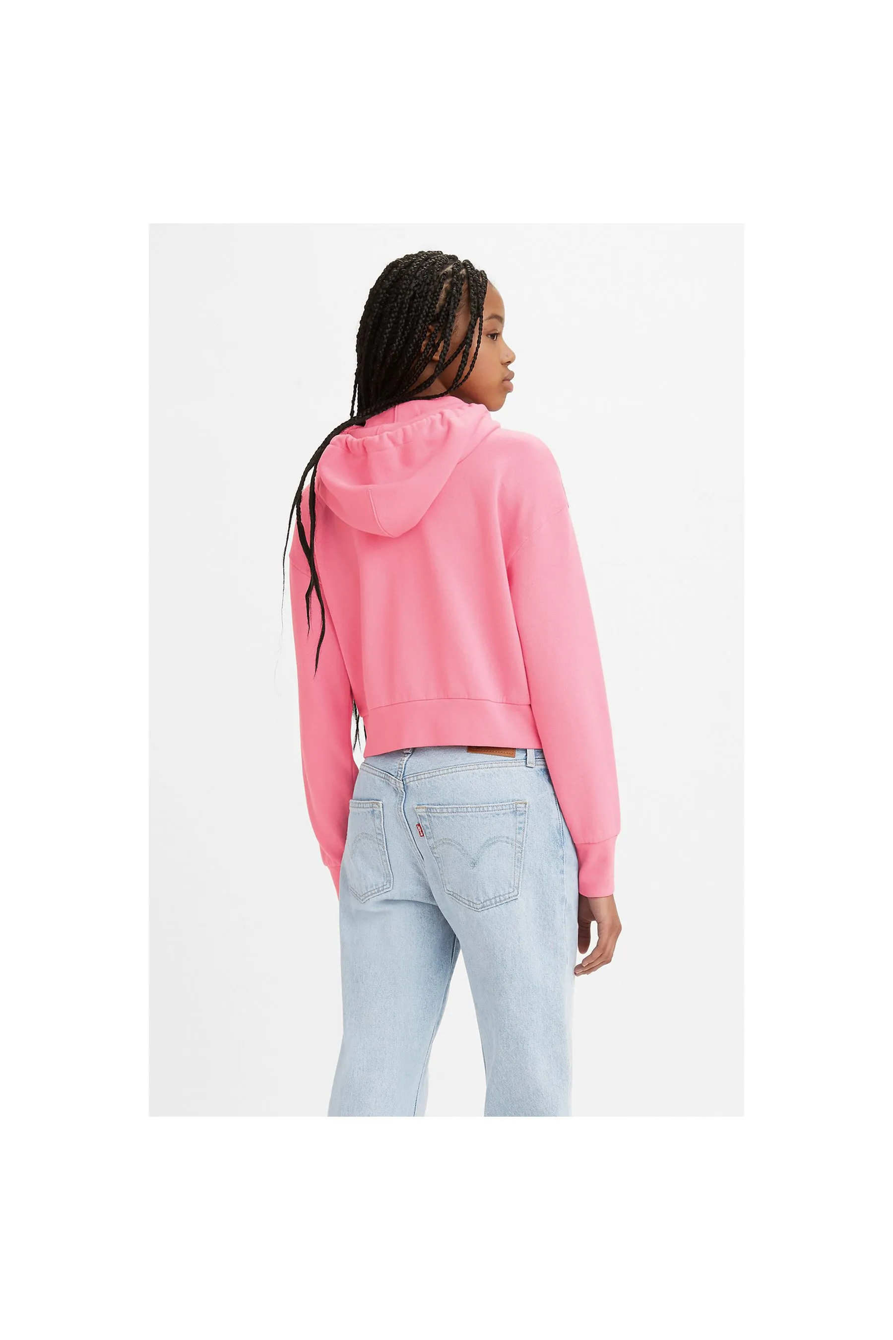 Levi's ® Media Zip Hoodie Begonia Pink Pink Women Hoodies