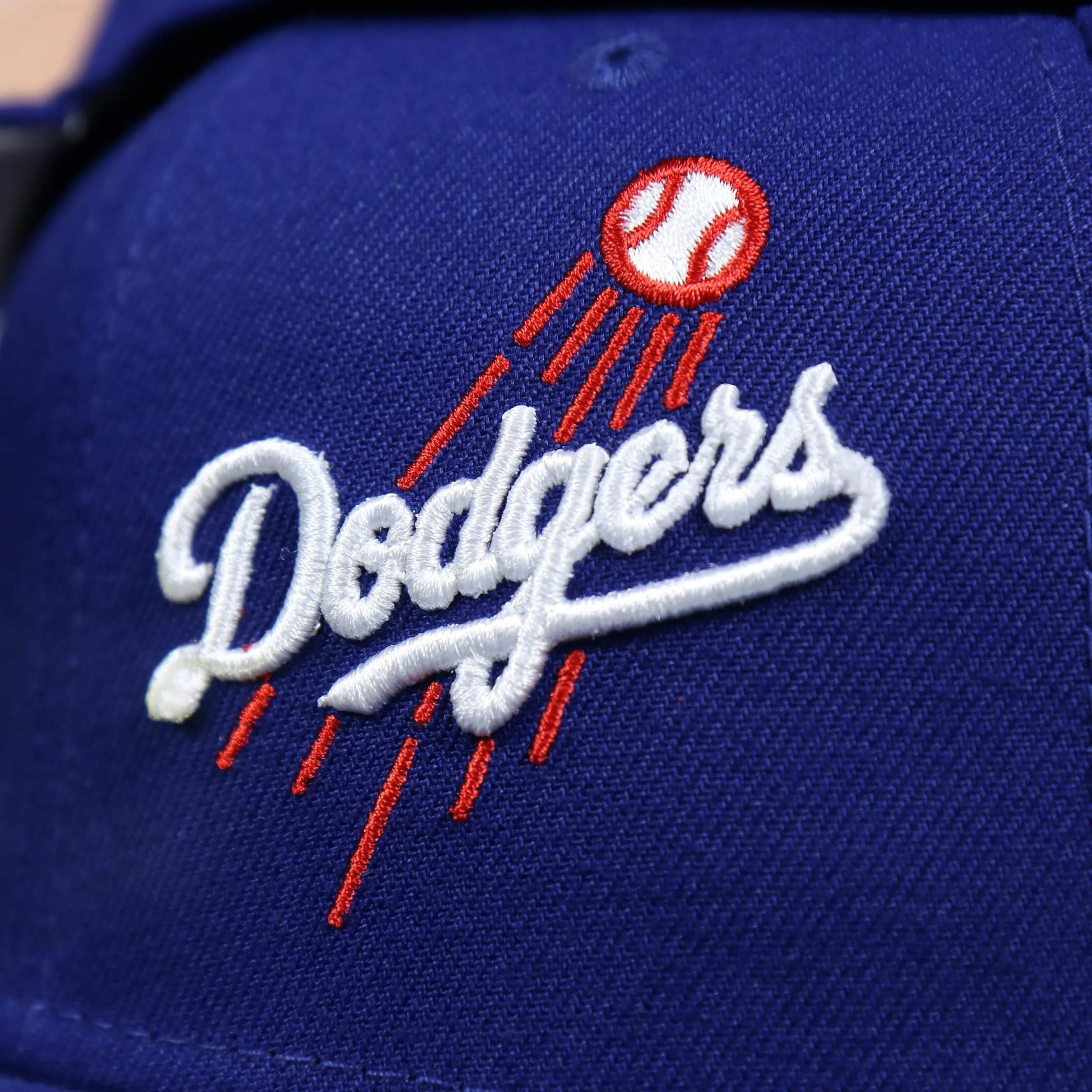 Los Angeles Dodgers Patch Pride All Over Gray Bottom Side Patch 59Fifty Fitted Cap | Royal Blue