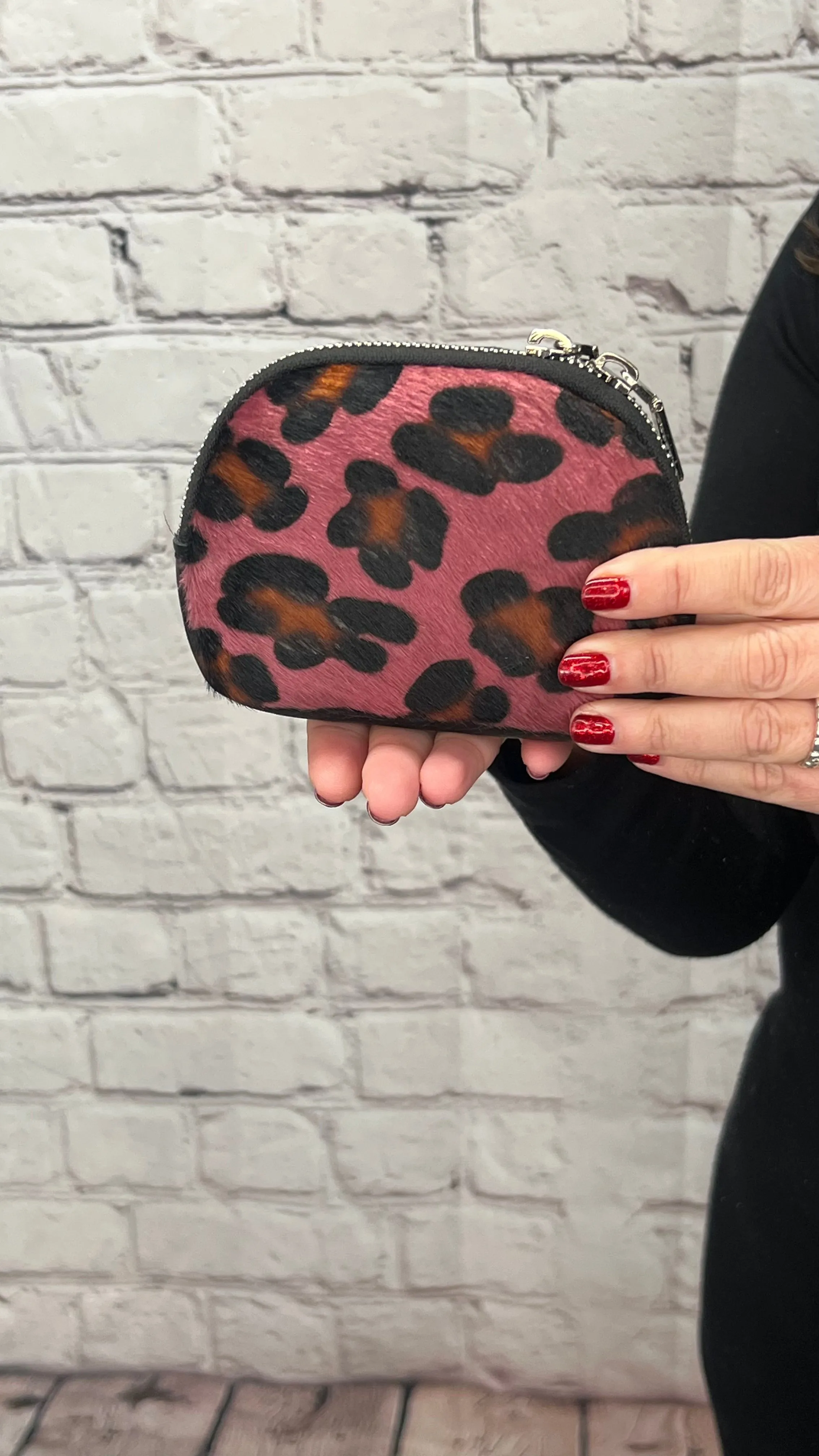 MADRID Collection Leopard Purse