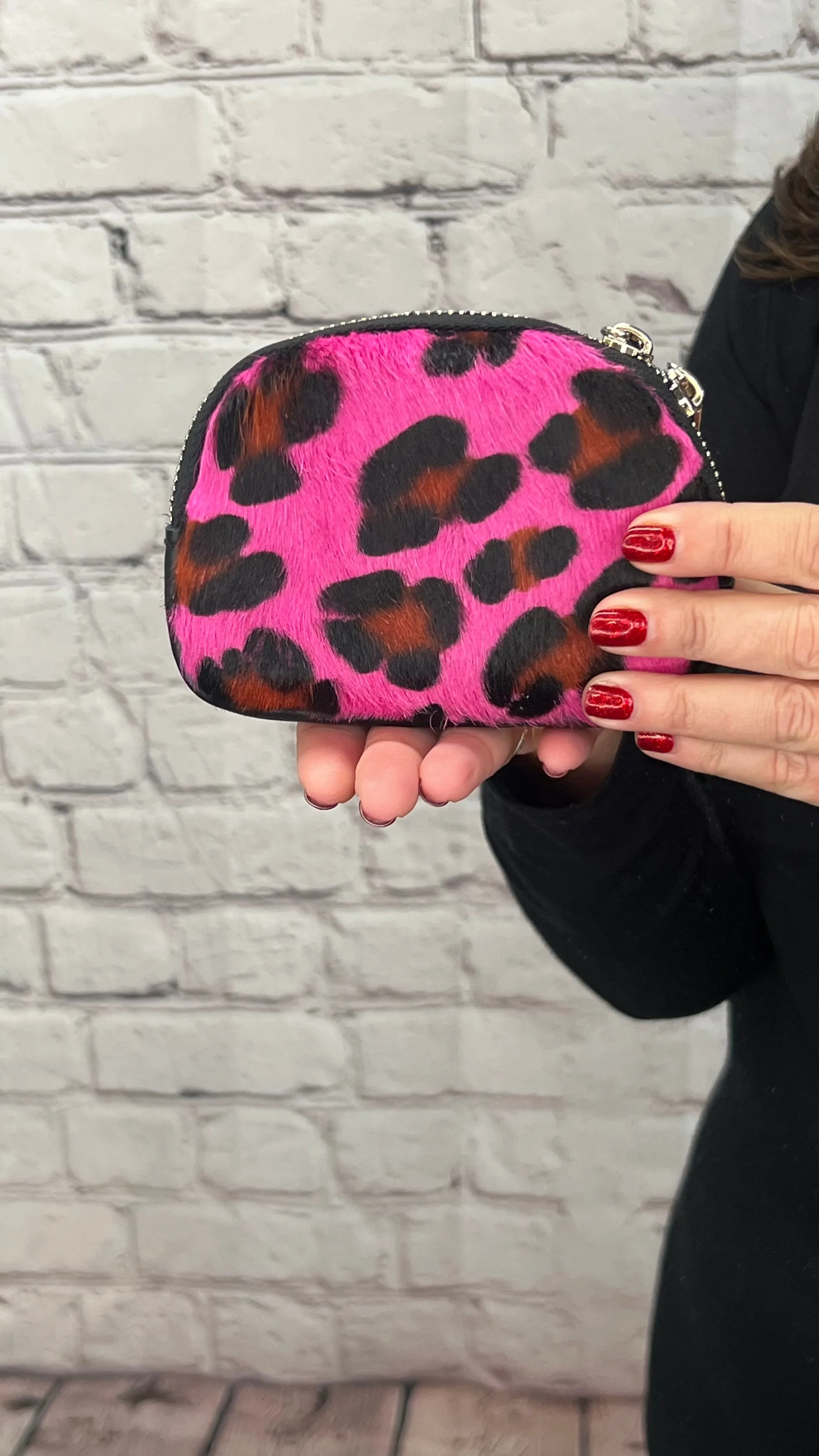 MADRID Collection Leopard Purse