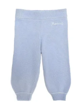 Marni  Pants Logo Baby Blue